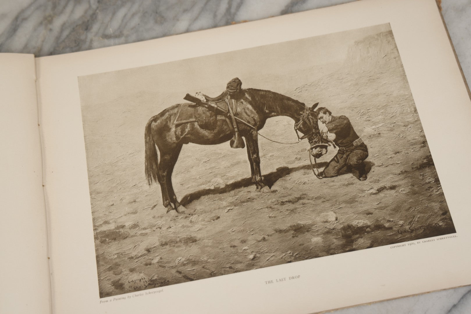 Lot 010 - "My Bunkie And Others" Collected Artistic Works Of Charles Schreyvogel, Signed By The Artist With Christmas 1909 Inscription "To My Friend O. A. Lehman," Published By Moffat, Yard & Company, New York, 1909