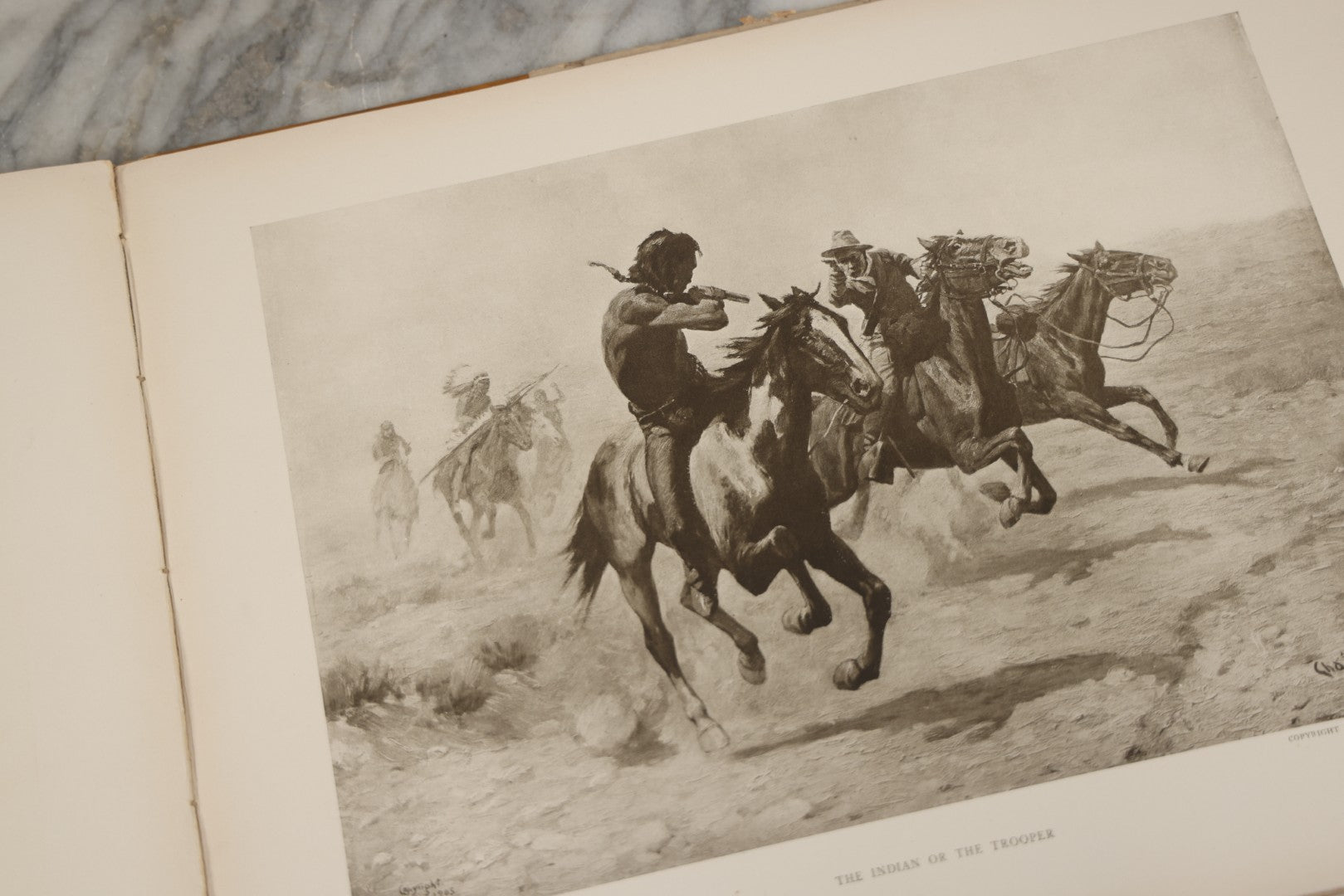 Lot 010 - "My Bunkie And Others" Collected Artistic Works Of Charles Schreyvogel, Signed By The Artist With Christmas 1909 Inscription "To My Friend O. A. Lehman," Published By Moffat, Yard & Company, New York, 1909