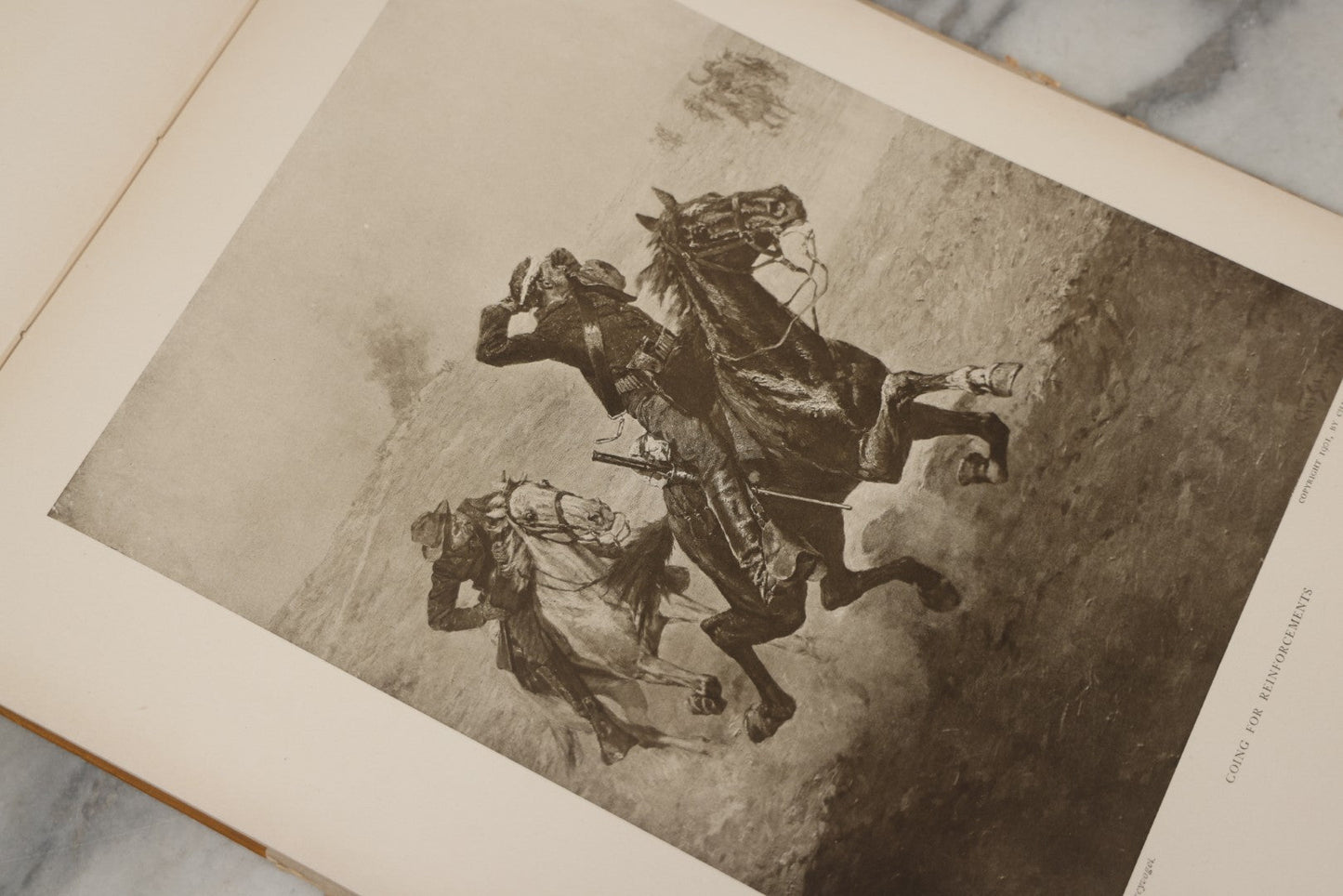 Lot 010 - "My Bunkie And Others" Collected Artistic Works Of Charles Schreyvogel, Signed By The Artist With Christmas 1909 Inscription "To My Friend O. A. Lehman," Published By Moffat, Yard & Company, New York, 1909