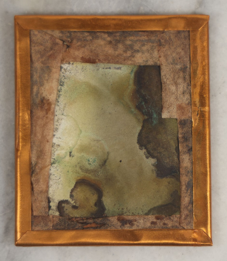 Lot 016 - Antique 1/6th Plate Daguerreotype Photograph Of The Edwards Twins, Ella nd Emma, Born 1851, In Full Split Leatherette Union Case