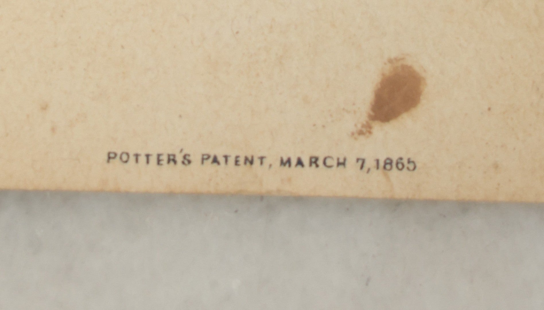 Lot 020 - Antique Not-So-Hidden Mother Tintype Photograph Of A Chubby Cheeked Baby With Mother's Chin Visible, In Paper Frame