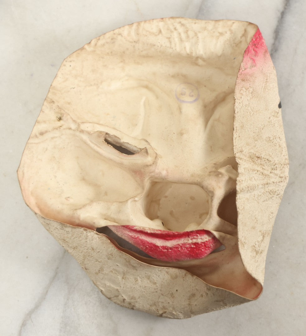 Lot 043 - Pair Of Vintage Rubber Halloween Masks Including Devil And Clown