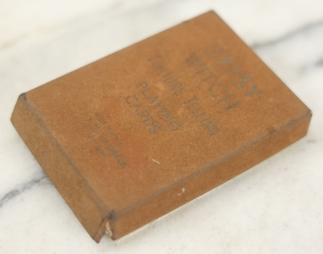 Lot 044 - Vintage Gypsy Witch Fortune-Telling Playing Cards By United States Playing Card Co., Cincinnati Ohio, Complete Deck With Instructions And Box