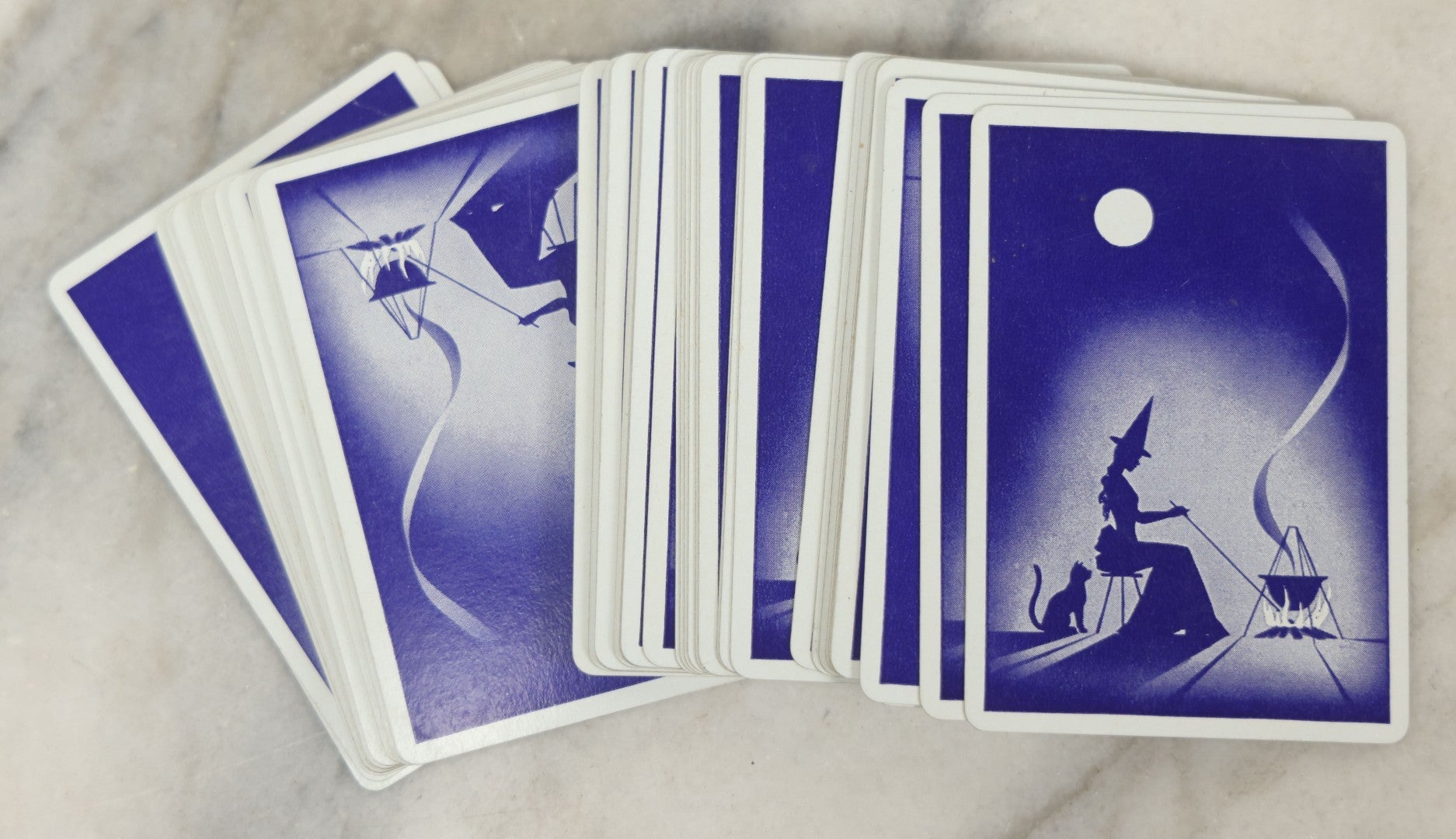 Lot 044 - Vintage Gypsy Witch Fortune-Telling Playing Cards By United States Playing Card Co., Cincinnati Ohio, Complete Deck With Instructions And Box