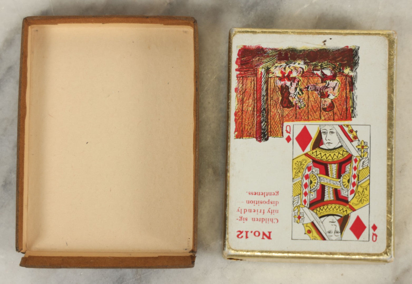 Lot 044 - Vintage Gypsy Witch Fortune-Telling Playing Cards By United States Playing Card Co., Cincinnati Ohio, Complete Deck With Instructions And Box