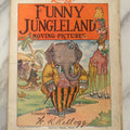 Lot 047 - Antique Kellogg's Cereal Advertising Book, "Funny Jungleland Moving Pictures" With Anthropomorphic Animals, Pages Flip To MIX And Match Heads, Outfits, Bodies, Copyright 1909 By W.K. Kellogg, Battle Creek, Michigan