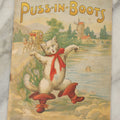 Lot 048 - Antique Children's Book "Puss-In-Boots," Published By McLoughlin Bros., New York, Copyright 1907, Fairyland Series