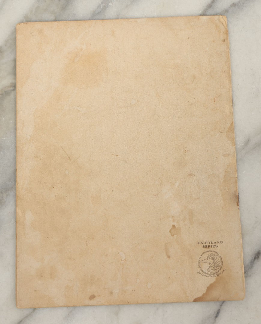 Lot 048 - Antique Children's Book "Puss-In-Boots," Published By McLoughlin Bros., New York, Copyright 1907, Fairyland Series