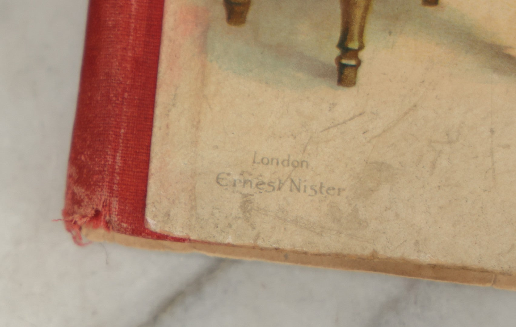 Lot 049 - Antique Children's Book "Come And Go; A Book Of Changing Pictures," Published By E.P. Dutton & Co., New York, And Ernest Nister, London, Printed In Bavaria, Note Heavy Wear