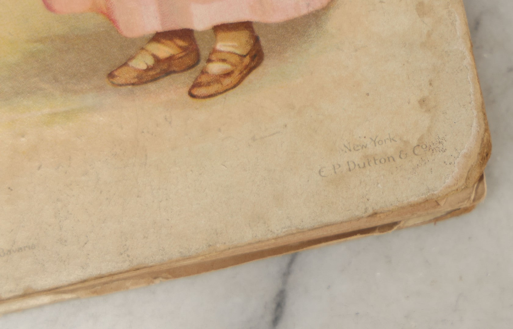 Lot 049 - Antique Children's Book "Come And Go; A Book Of Changing Pictures," Published By E.P. Dutton & Co., New York, And Ernest Nister, London, Printed In Bavaria, Note Heavy Wear