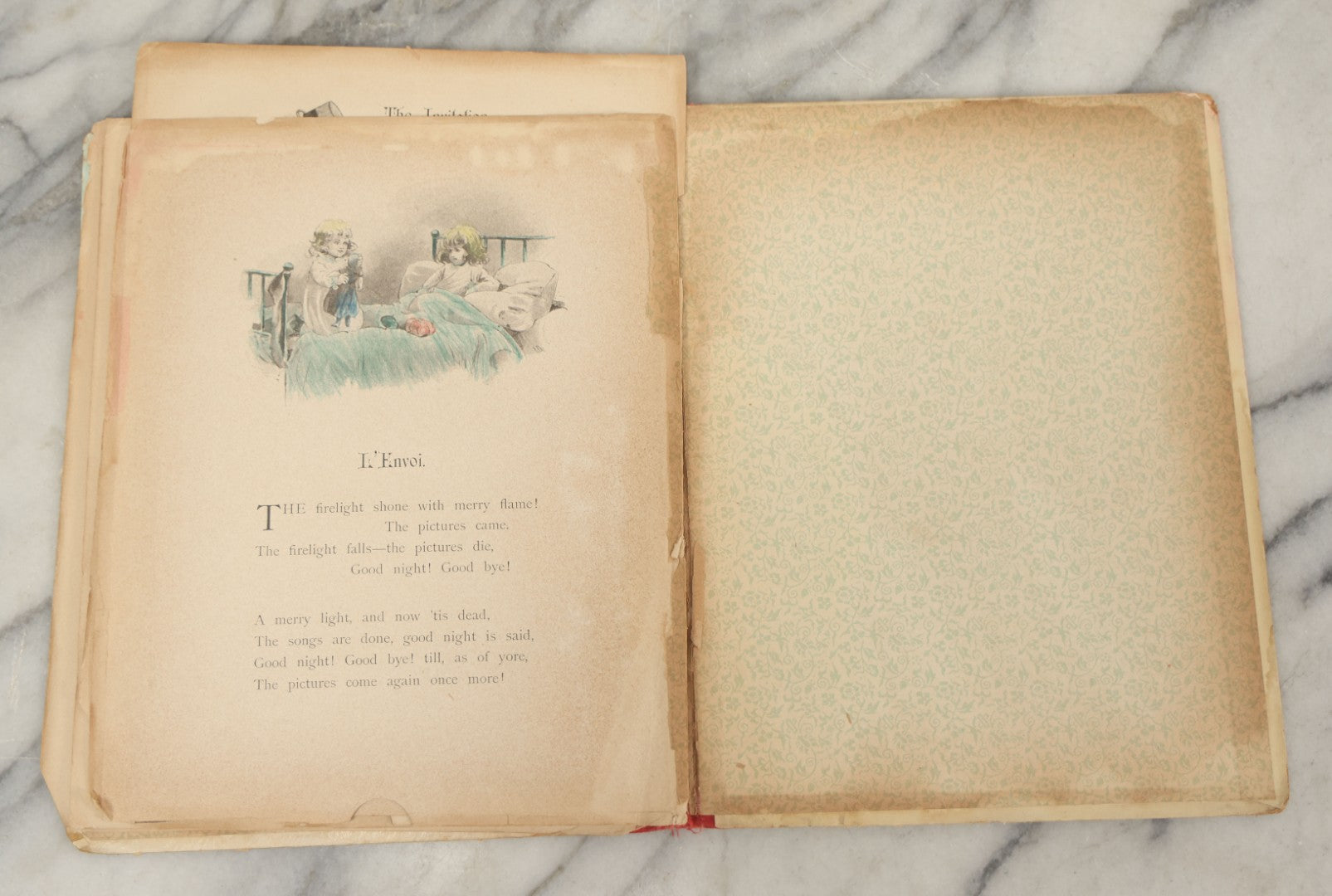 Lot 049 - Antique Children's Book "Come And Go; A Book Of Changing Pictures," Published By E.P. Dutton & Co., New York, And Ernest Nister, London, Printed In Bavaria, Note Heavy Wear