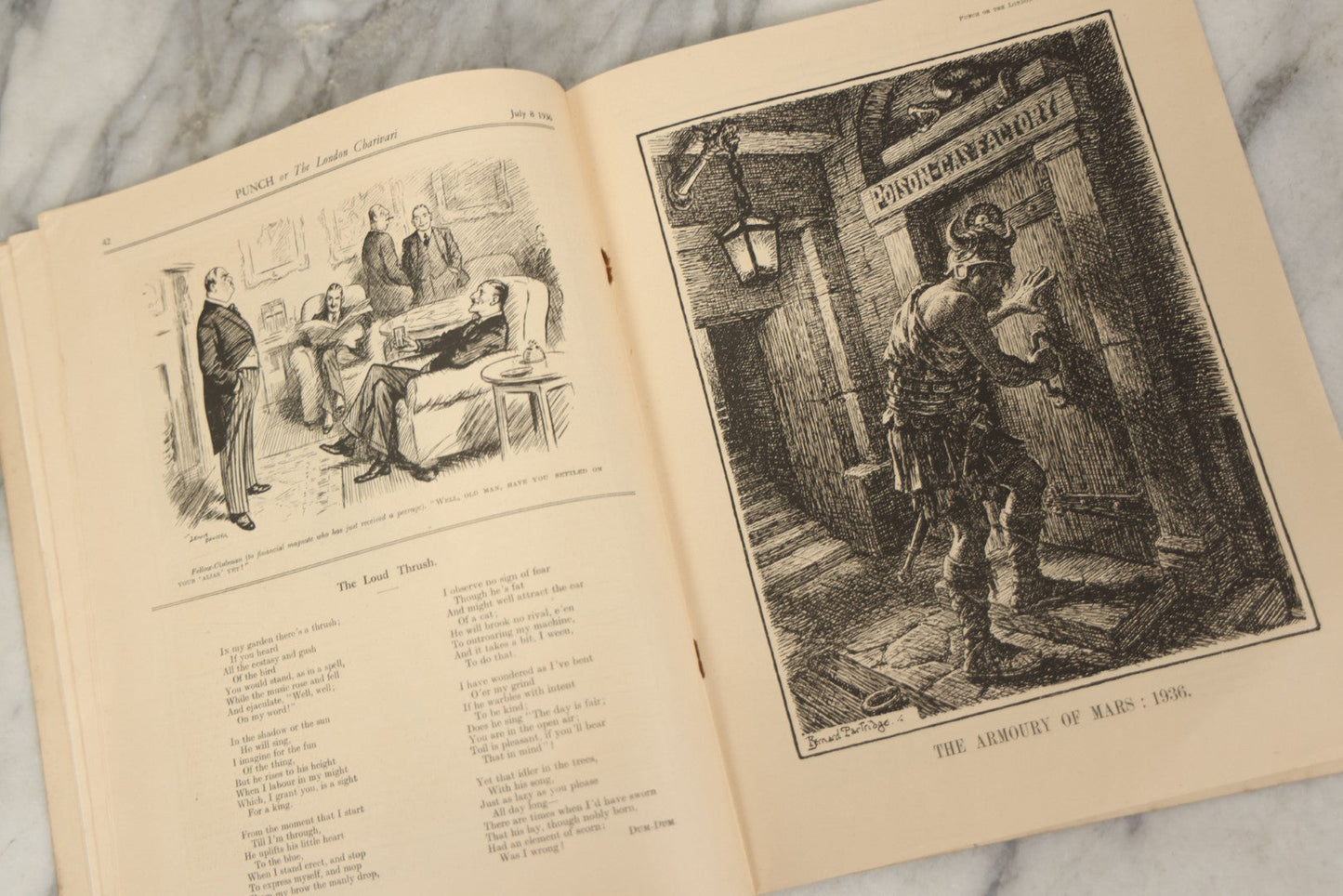 Lot 052 - Vintage Punch Magazine No. 4964, Volume CXCI, July 8, 1936