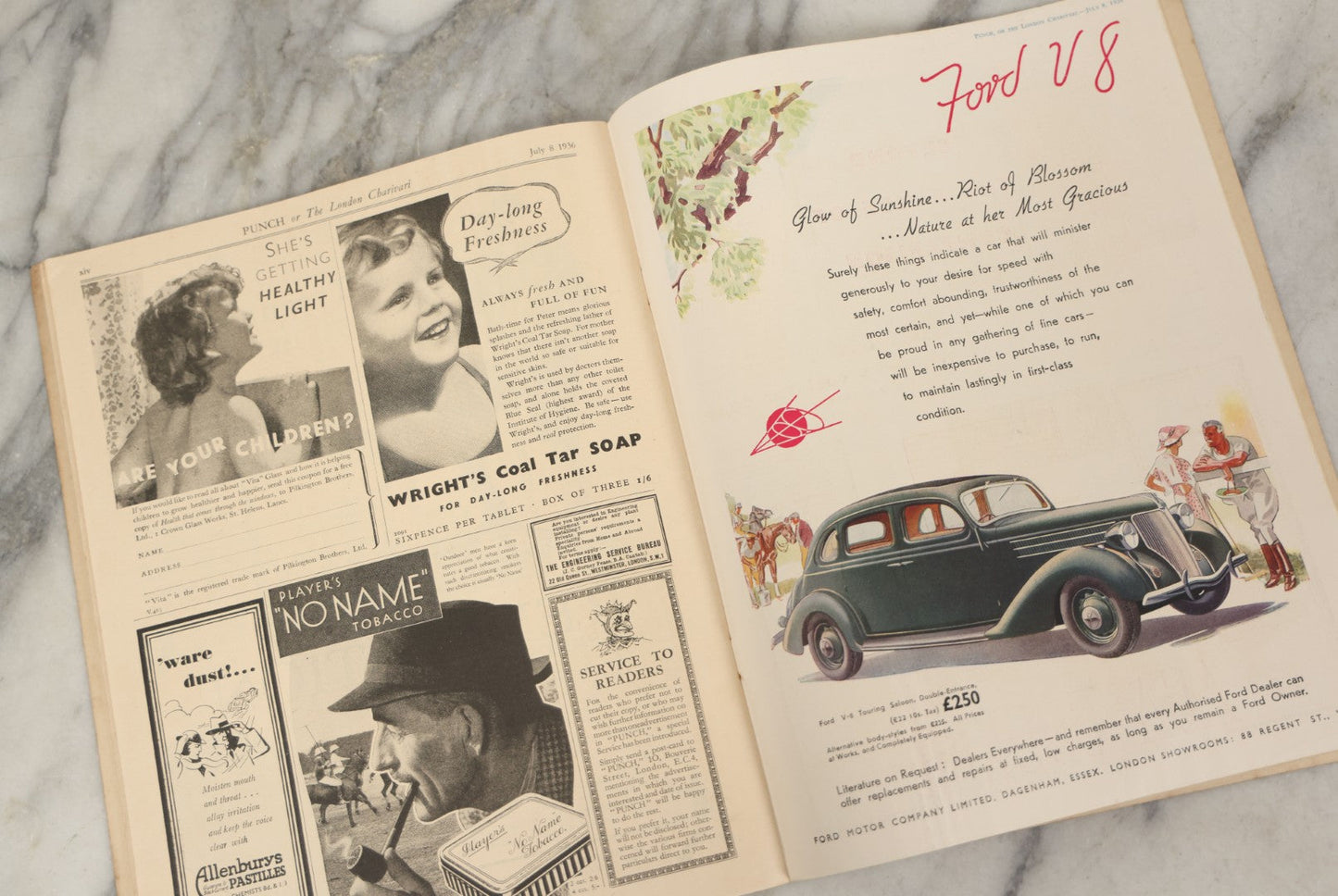 Lot 052 - Vintage Punch Magazine No. 4964, Volume CXCI, July 8, 1936