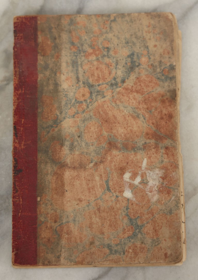 Lot 060 - Antique "Maine Farmer's Almanac" 1825, Published In Hallowell, With Extensive Handwritten Journal Entries By Reverend Joseph A. E. Long