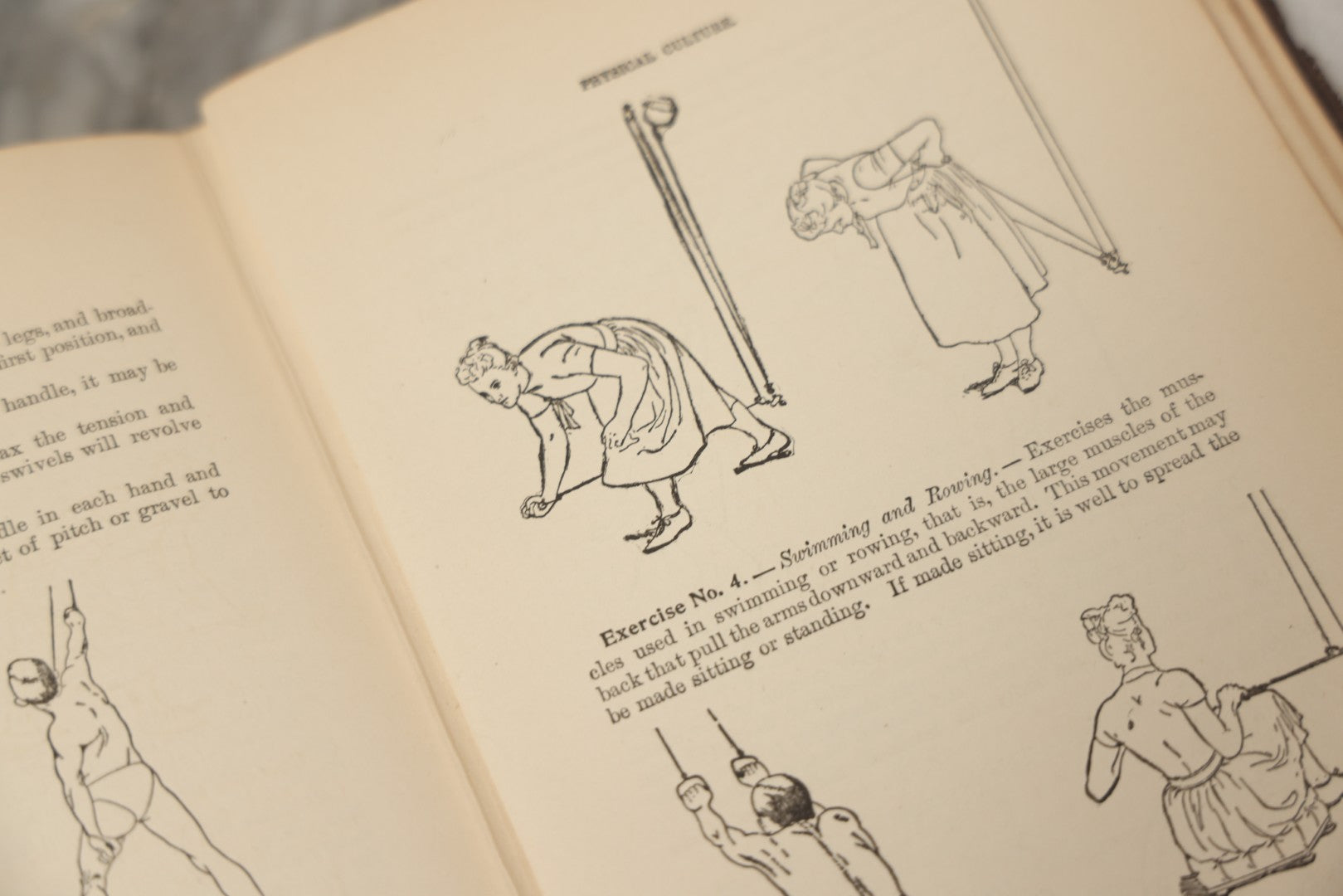 Lot 062 - "New Warren's Household Physician" Illustrated Antique Medical Reference Book With Layered Sectional Manikin Anatomical Illustrations, Debossed Woman's Bust On Cover, Other Full Color Plates, Published By A.I. Bradley & Company, Boston, 1904