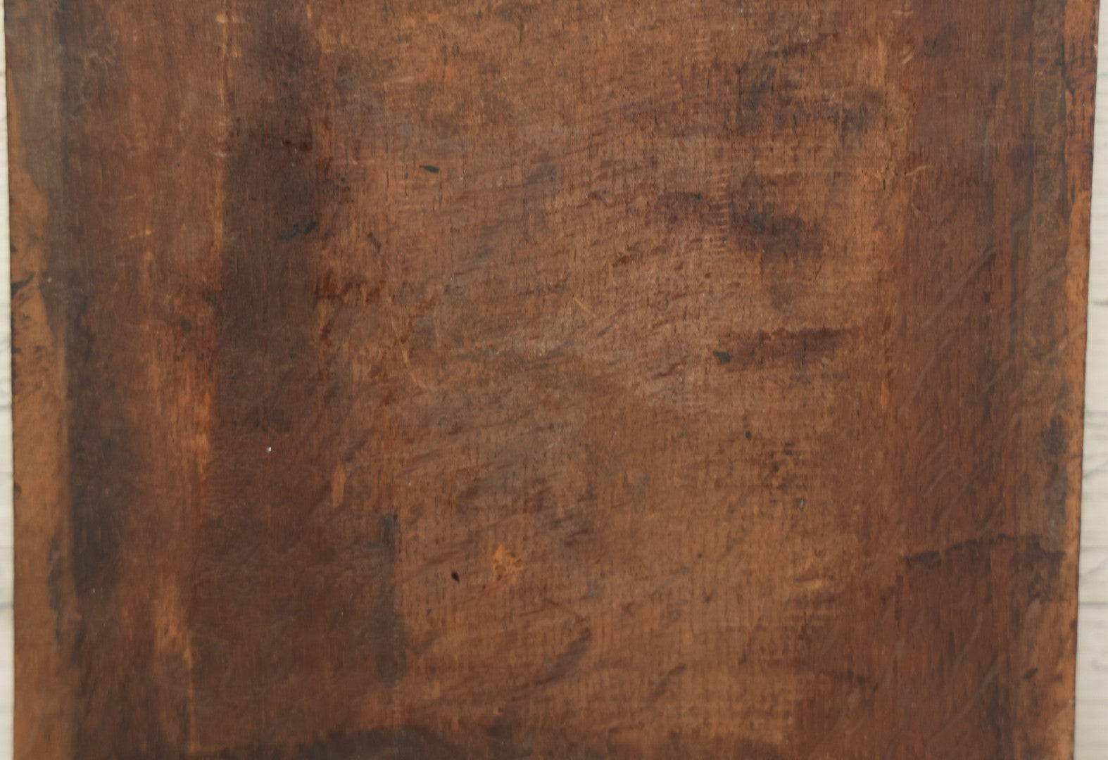 Lot 067 - Antique Carved Wooden Furniture Panel, Salvaged Fragment, With Diamond Design, 9-3/8" x 13-3/4"