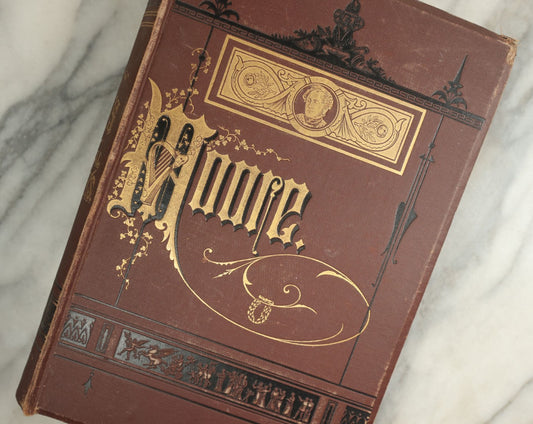Lot 148 - "The Poetical Works Of Thomas Moore" Antique Illustrated Poetry Book, With 20+ Illustrations, With "The Life Of The Author" By Francis Waller, Published By P.F. Collier, New York, 1879, Gilt Fore Edge