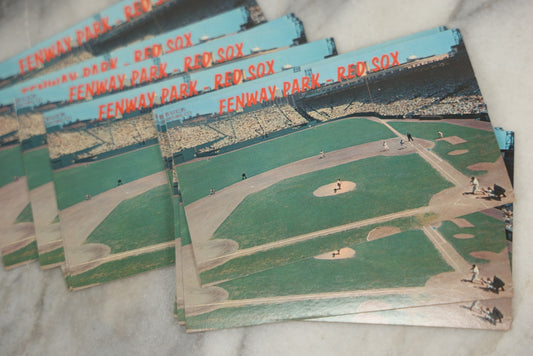 Lot 165 - Grouping Of 21 Vintage Plastichrome Fenway Park Postcards, Published By Colourpicture Publishers, Inc., Boston