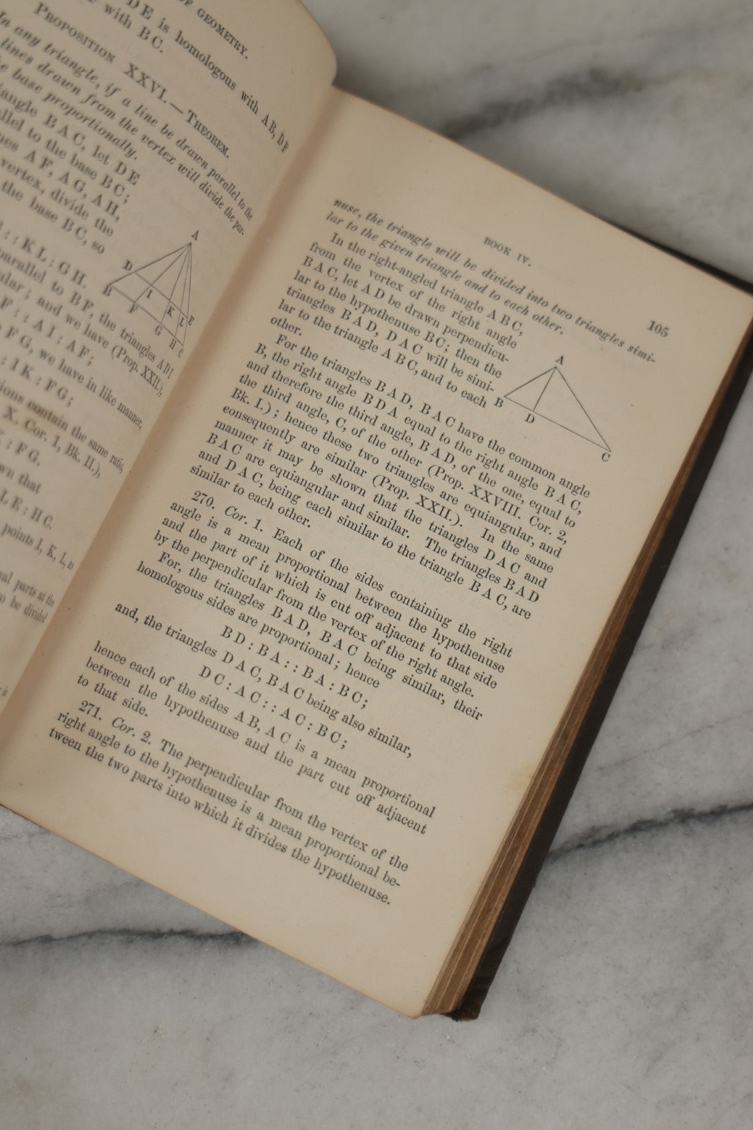 Lot 174 - Grouping Of Three Antique Math Books, Including "A Key To Elementary Algebra" (1878) And "Elements Of Geometry" (1875) By Benjamin Greenleaf, And "A Complete Arithmetic" By E.E. White (1870)