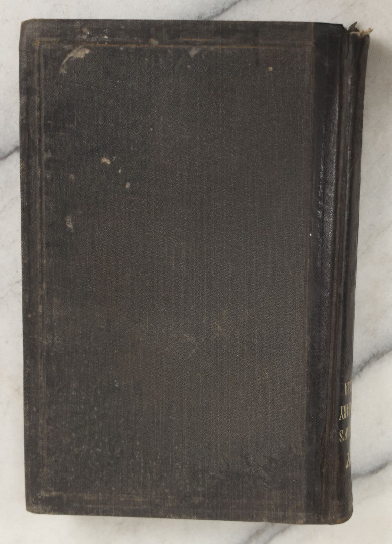 Lot 174 - Grouping Of Three Antique Math Books, Including "A Key To Elementary Algebra" (1878) And "Elements Of Geometry" (1875) By Benjamin Greenleaf, And "A Complete Arithmetic" By E.E. White (1870)