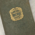 Lot 176 - "The Character Of Christ Considered" Antique Religious Treatise, Published By The Massachusetts Sabbath School Society, Boston, 1838, Embossed Floral Design On Covers