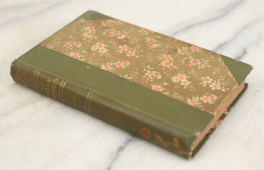 Lot 177 - "The Dolly Dialogues" By Anthony Hope, Undated, Publisher Unknown, Circa 1900s Flower Print And Illustrations On Spine, Pocket Sized