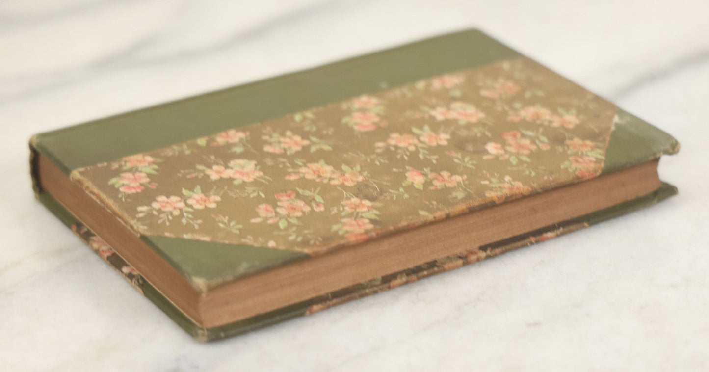Lot 177 - "The Dolly Dialogues" By Anthony Hope, Undated, Publisher Unknown, Circa 1900s Flower Print And Illustrations On Spine, Pocket Sized