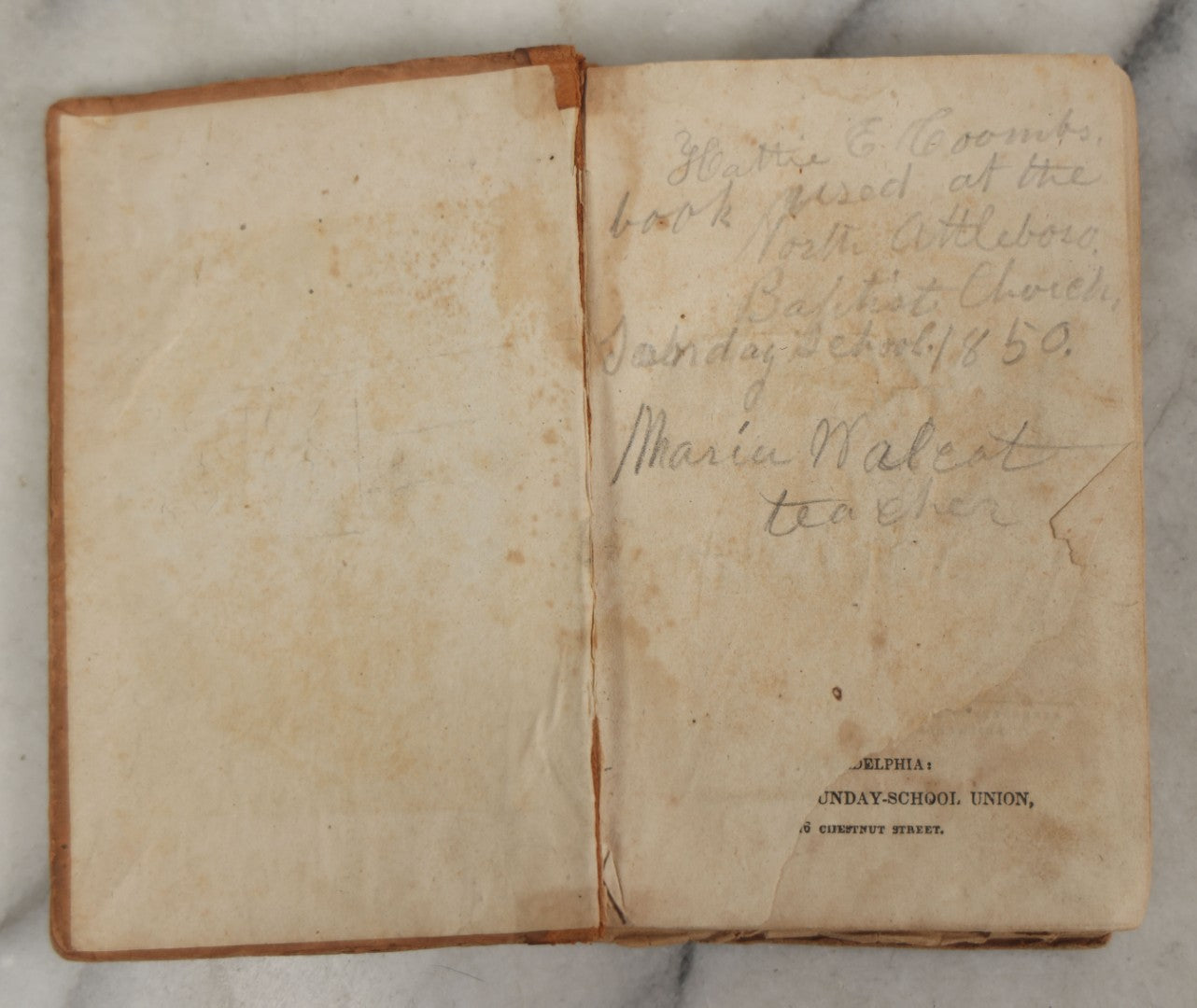 Lot 179 - "The Child's Scripture Question Book" Antique Illustrated Religious Lesson Book With 63 Engravings, Published By The American Sunday School Union, Philadelphia, 1836