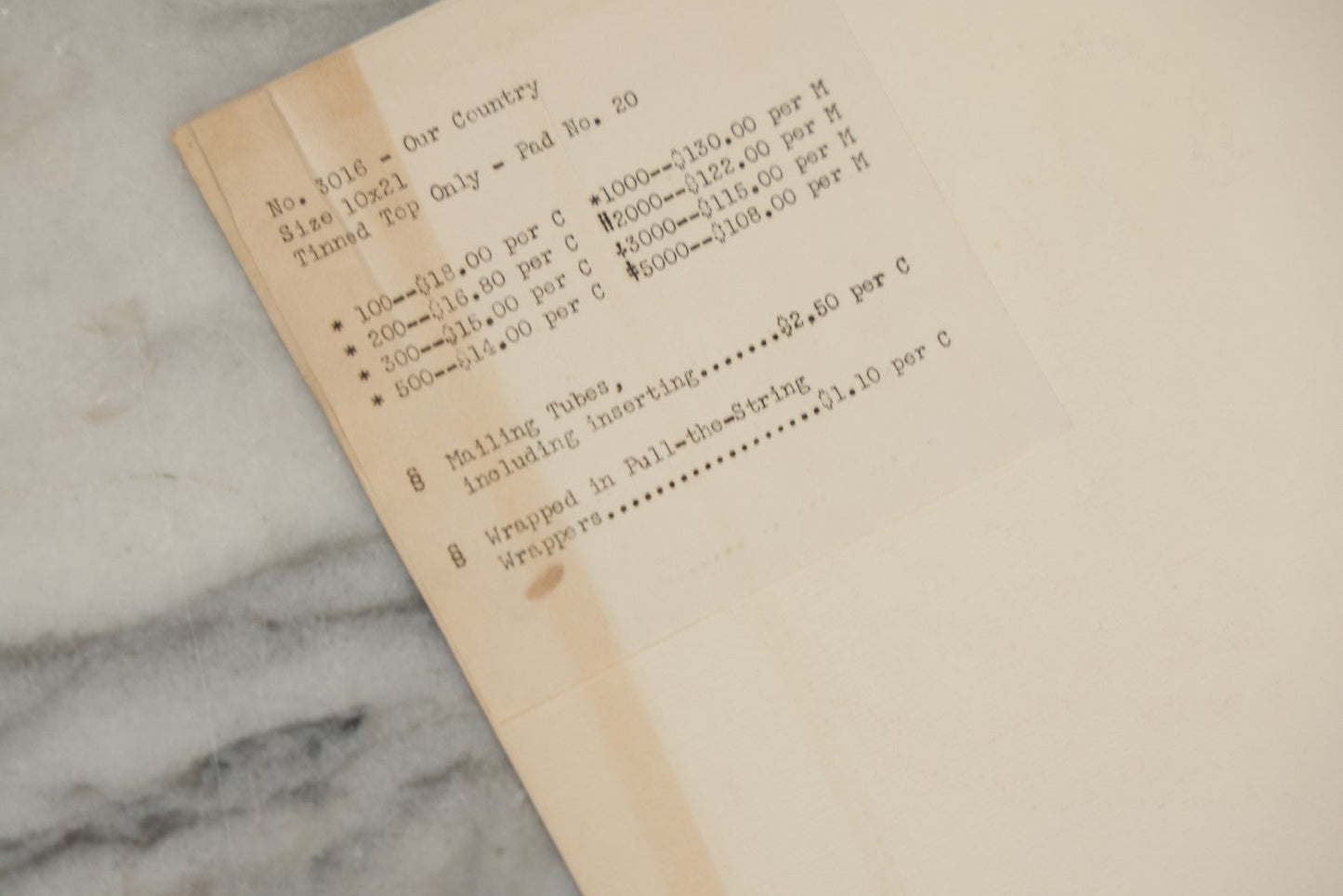 Lot 182 - Grouping Of Four Vintage Patriotic Calendar Advertising Salesman's Samples, Blank, With Liberty, Uncle Sam, And Recruiting Station Imagery