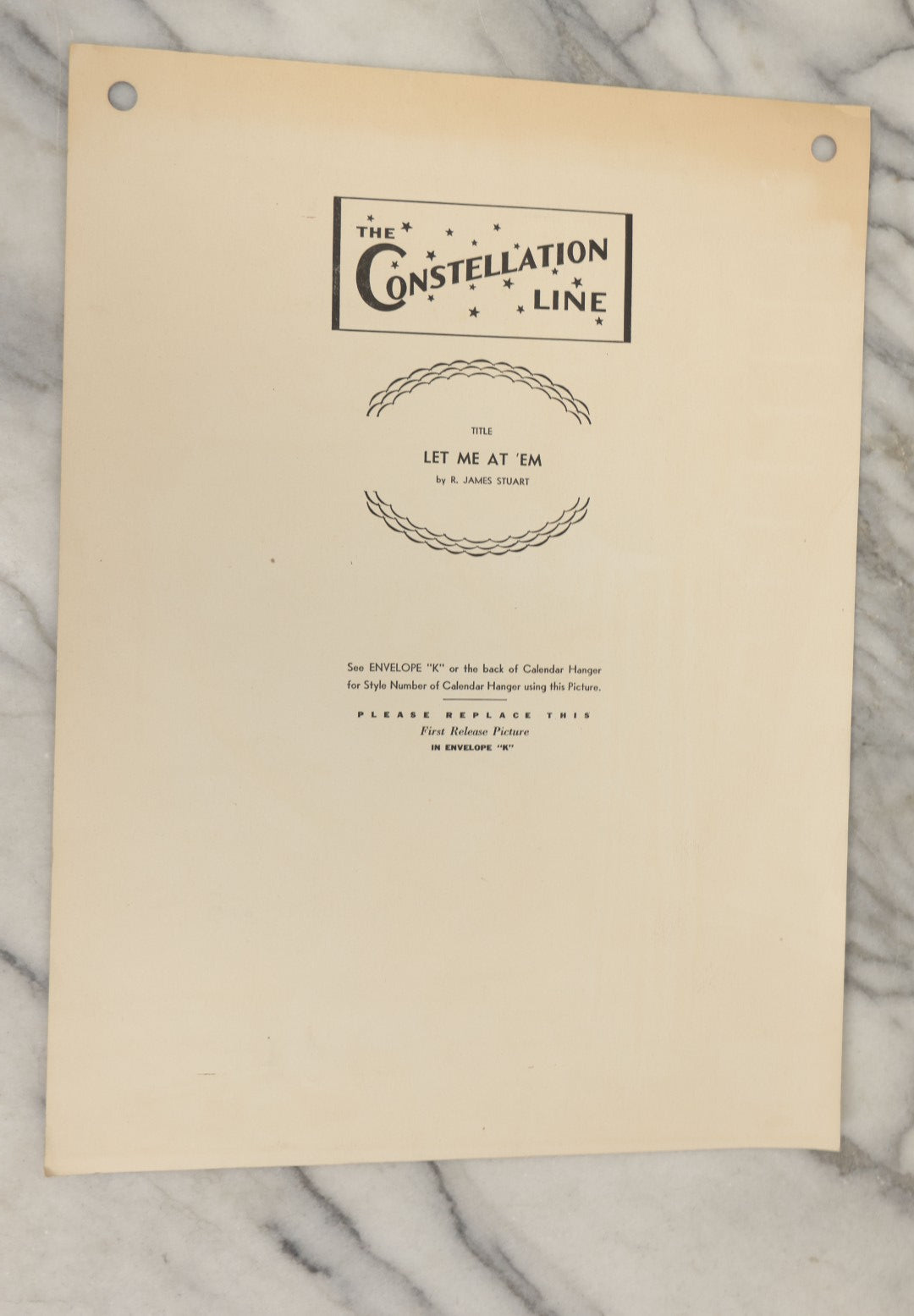 Lot 182 - Grouping Of Four Vintage Patriotic Calendar Advertising Salesman's Samples, Blank, With Liberty, Uncle Sam, And Recruiting Station Imagery