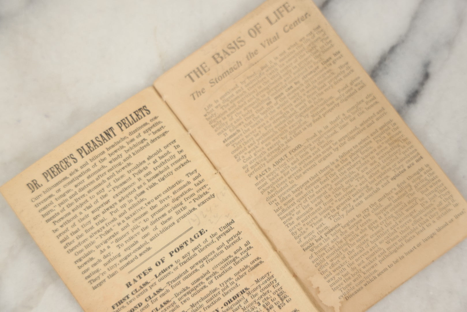 Lot 194 - Grouping Of Three Antique And Vintage Booklets Including Beadle's Dime Dialogues No. 11, Hood Farm Almanac 1914, And Pierce's Memorandum And Account Book