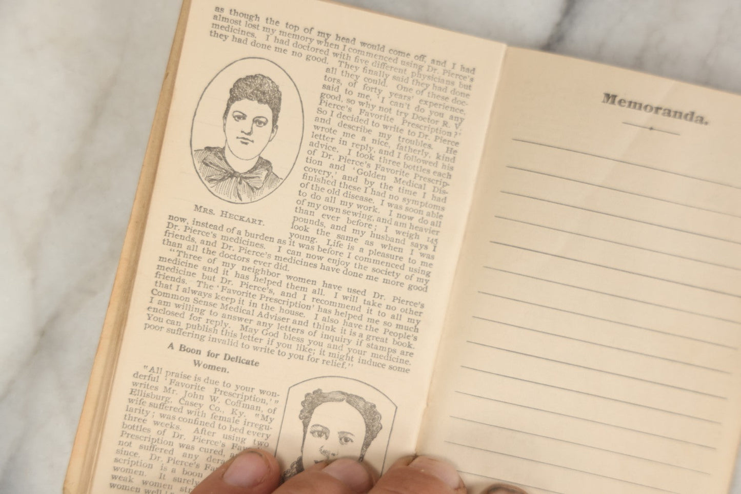 Lot 194 - Grouping Of Three Antique And Vintage Booklets Including Beadle's Dime Dialogues No. 11, Hood Farm Almanac 1914, And Pierce's Memorandum And Account Book
