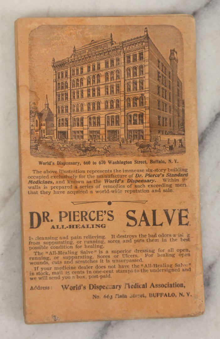 Lot 194 - Grouping Of Three Antique And Vintage Booklets Including Beadle's Dime Dialogues No. 11, Hood Farm Almanac 1914, And Pierce's Memorandum And Account Book