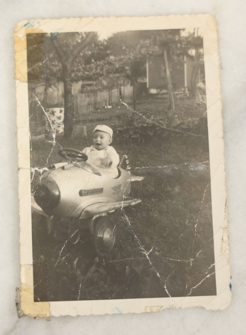 Lot 195 - Grouping Of 15+ Vintage And Antique Ephemera Items Including Photographs, Postcards, Elks Life Member Card, And Advertising Pieces