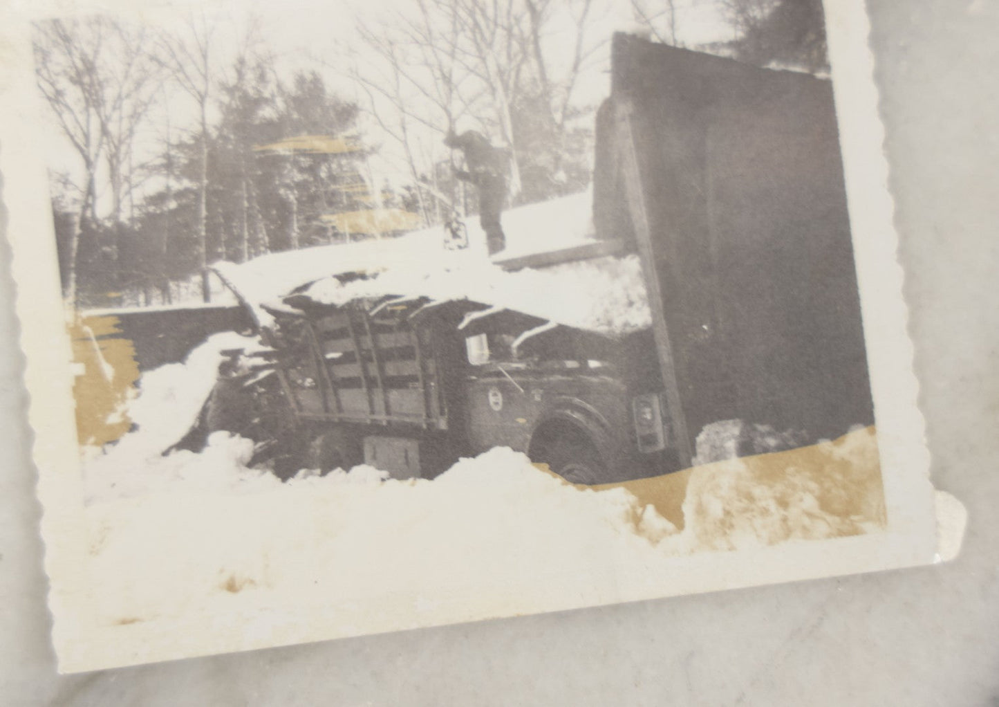 Lot 195 - Grouping Of 15+ Vintage And Antique Ephemera Items Including Photographs, Postcards, Elks Life Member Card, And Advertising Pieces