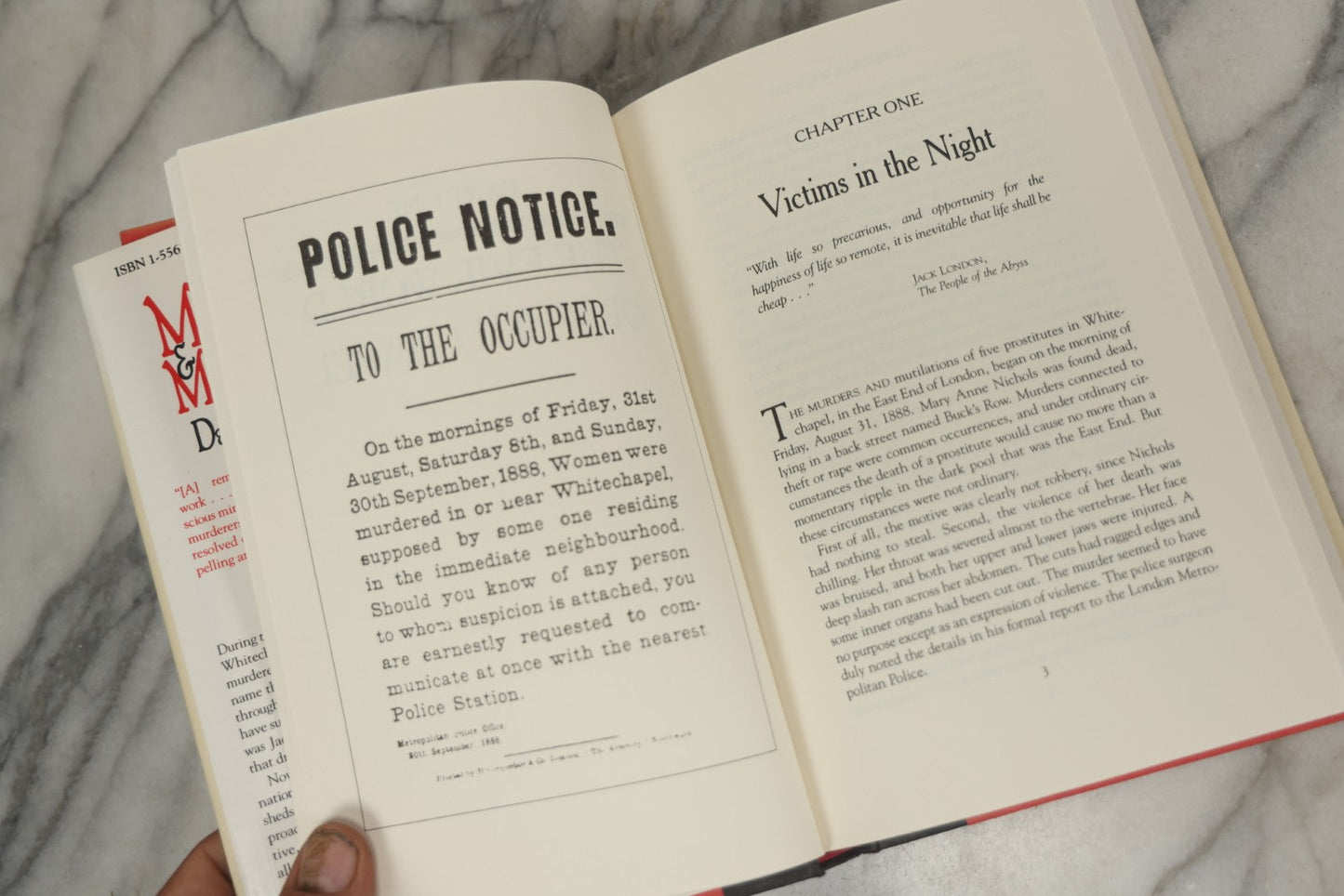 Lot 197 - "Murder And Madness: The Secret Life Of Jack The Ripper" Vintage Book By David Abrahamsen, Published By Donald I. Fine, Inc., New York, 1992, Original Dust Jacket