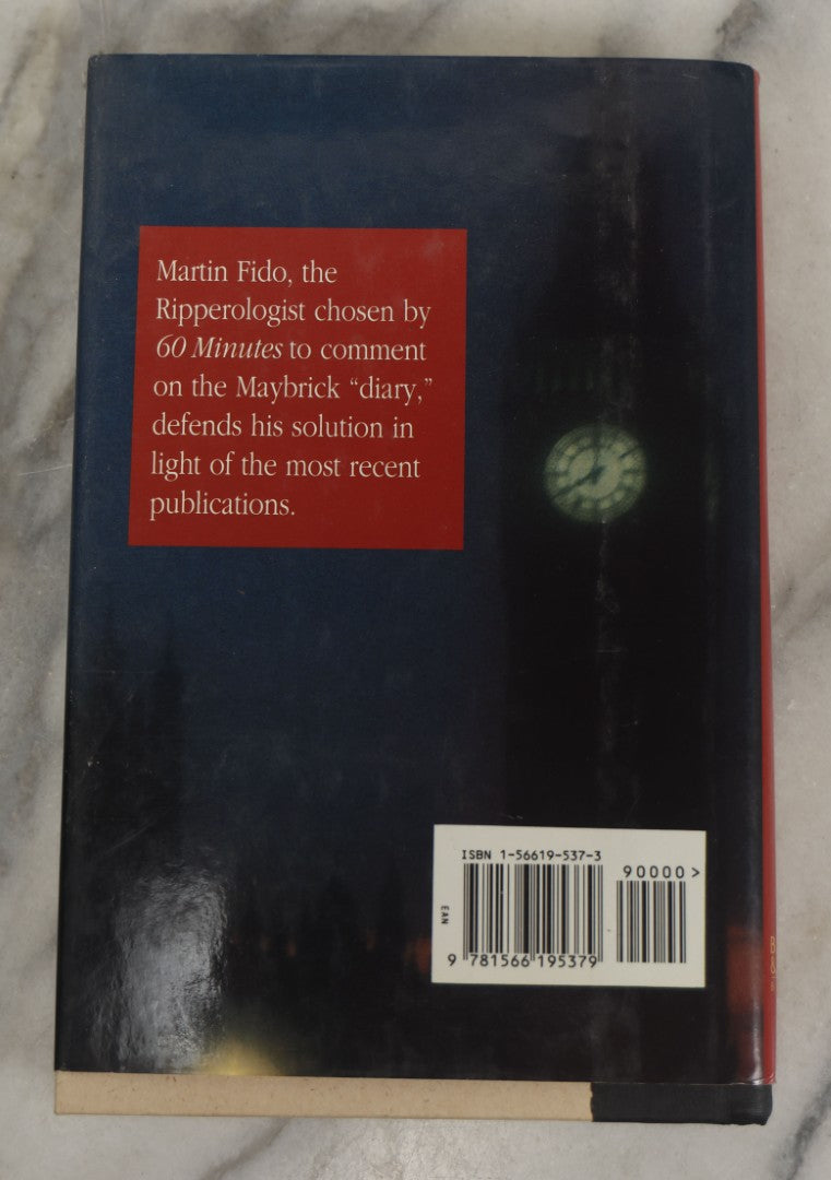 Lot 198 - "The Crimes, Detection And Death Of Jack The Ripper" Vintage Book By Martin Fido, Published By Barnes And Noble Books, New York, 1993, Original Dust Jacket