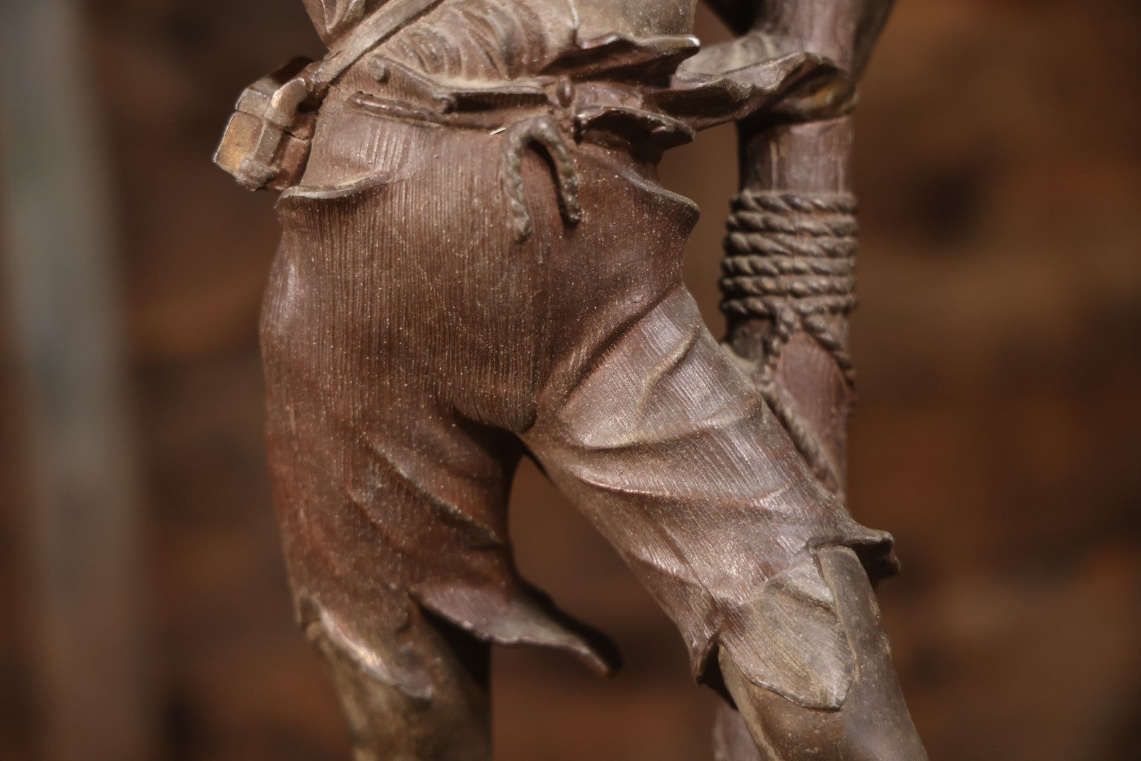 Antique Spelter Statue Lamp Of Sailor On Sinking Ship, Titled “Detresse” After Max Arthur Waagen (German, 1833-1898), 35-1/2" H