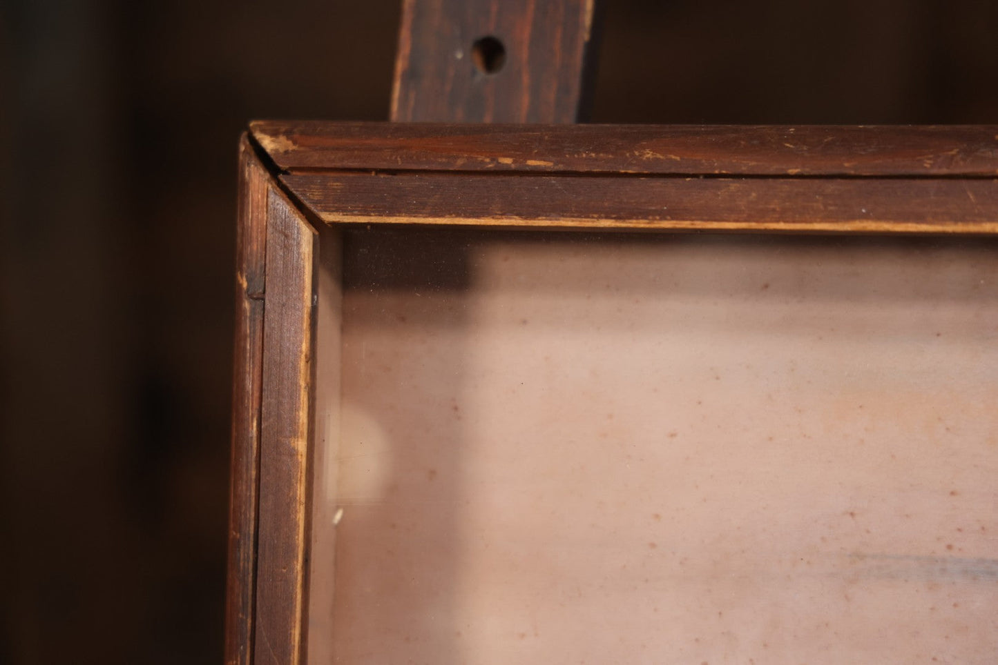 Vintage Folk Art Shadowbox Model Of HNLMS Van Kinsbergen Dutch Naval Sloop Battleship, World War II Era, 21" x 12-1/4"