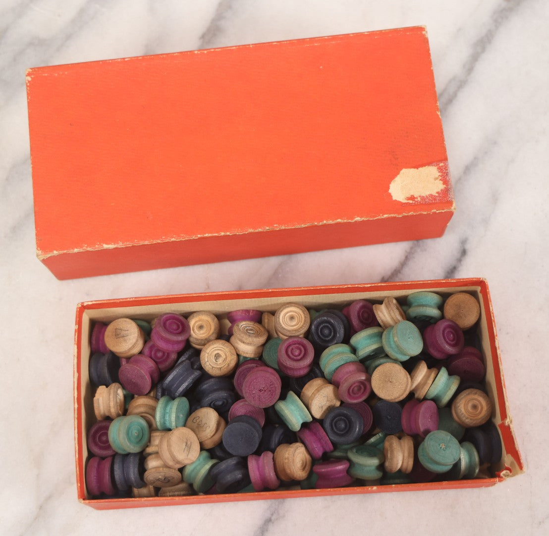 Lot 016 - Antique Board Game, "Games Of Go Bang, Tivoli, And Fox & Geese," By McLoughlin Bros., New York, With Wooden Pieces And Partial Original Box