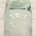 Lot 020 - Antique Codd-Neck Bottle With Raised Lettering "H.C. Born & Co Military Road Colchester," Trapped Glass Ball, 9" H
