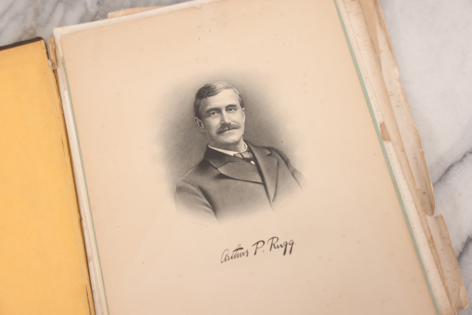 Lot 048 - Antique Salesman's Dummy Subscription Sample Book For "The Southern Rebellion," With Gilded "Specimen" Cover, Dozens Of Engravings By H. Wright Smith, Mostly Of Civil War Military Leaders, Subscriber Ledger
