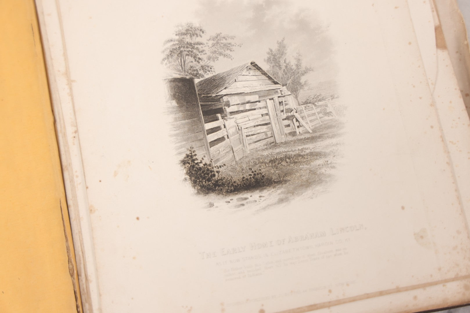 Lot 048 - Antique Salesman's Dummy Subscription Sample Book For "The Southern Rebellion," With Gilded "Specimen" Cover, Dozens Of Engravings By H. Wright Smith, Mostly Of Civil War Military Leaders, Subscriber Ledger