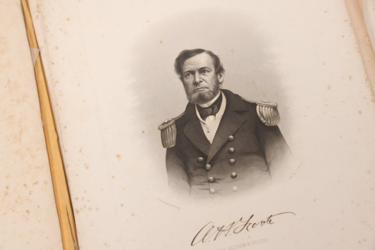 Lot 048 - Antique Salesman's Dummy Subscription Sample Book For "The Southern Rebellion," With Gilded "Specimen" Cover, Dozens Of Engravings By H. Wright Smith, Mostly Of Civil War Military Leaders, Subscriber Ledger