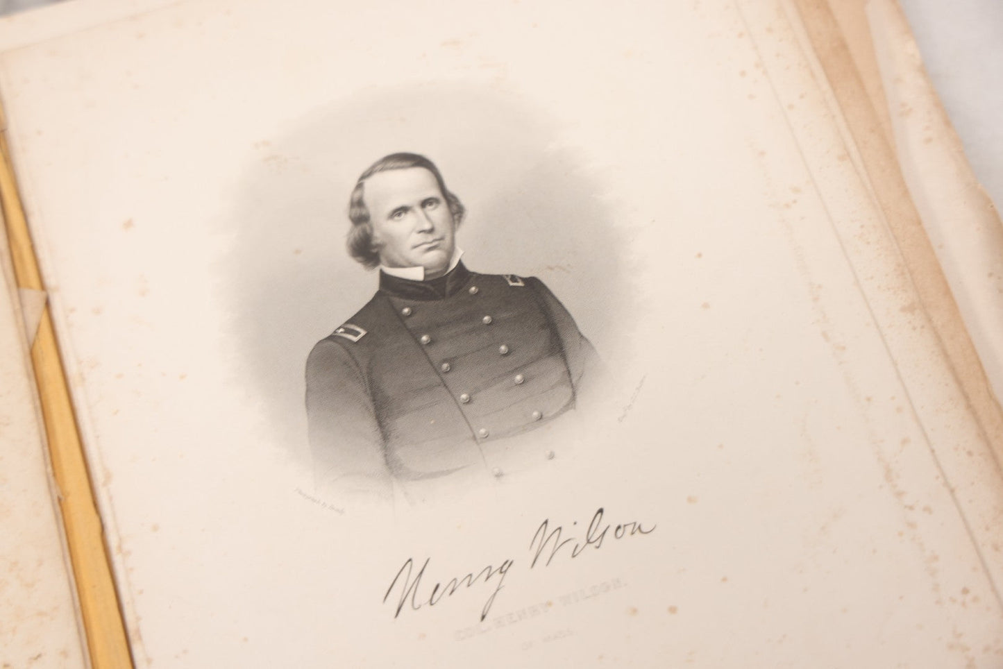 Lot 048 - Antique Salesman's Dummy Subscription Sample Book For "The Southern Rebellion," With Gilded "Specimen" Cover, Dozens Of Engravings By H. Wright Smith, Mostly Of Civil War Military Leaders, Subscriber Ledger