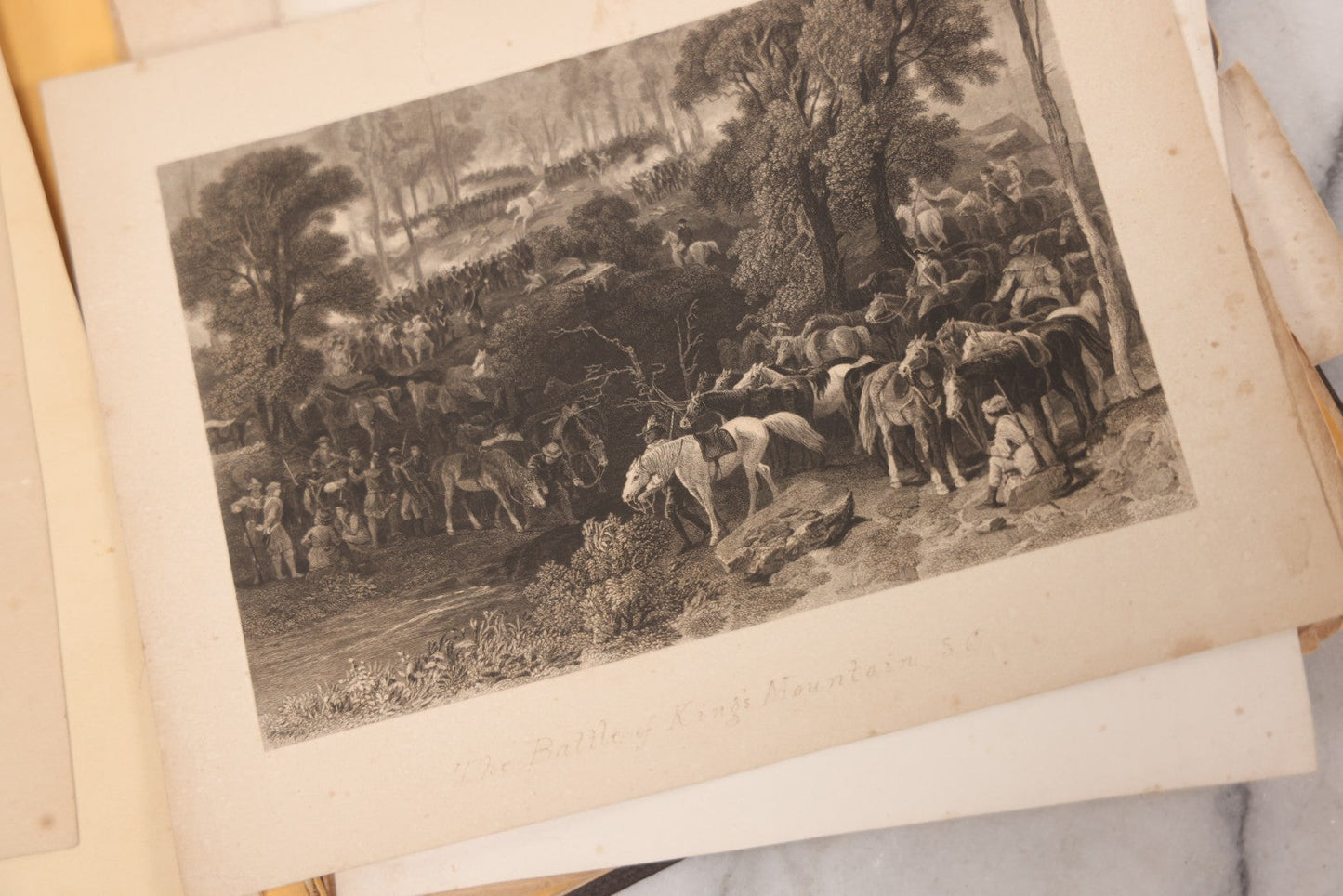 Lot 048 - Antique Salesman's Dummy Subscription Sample Book For "The Southern Rebellion," With Gilded "Specimen" Cover, Dozens Of Engravings By H. Wright Smith, Mostly Of Civil War Military Leaders, Subscriber Ledger