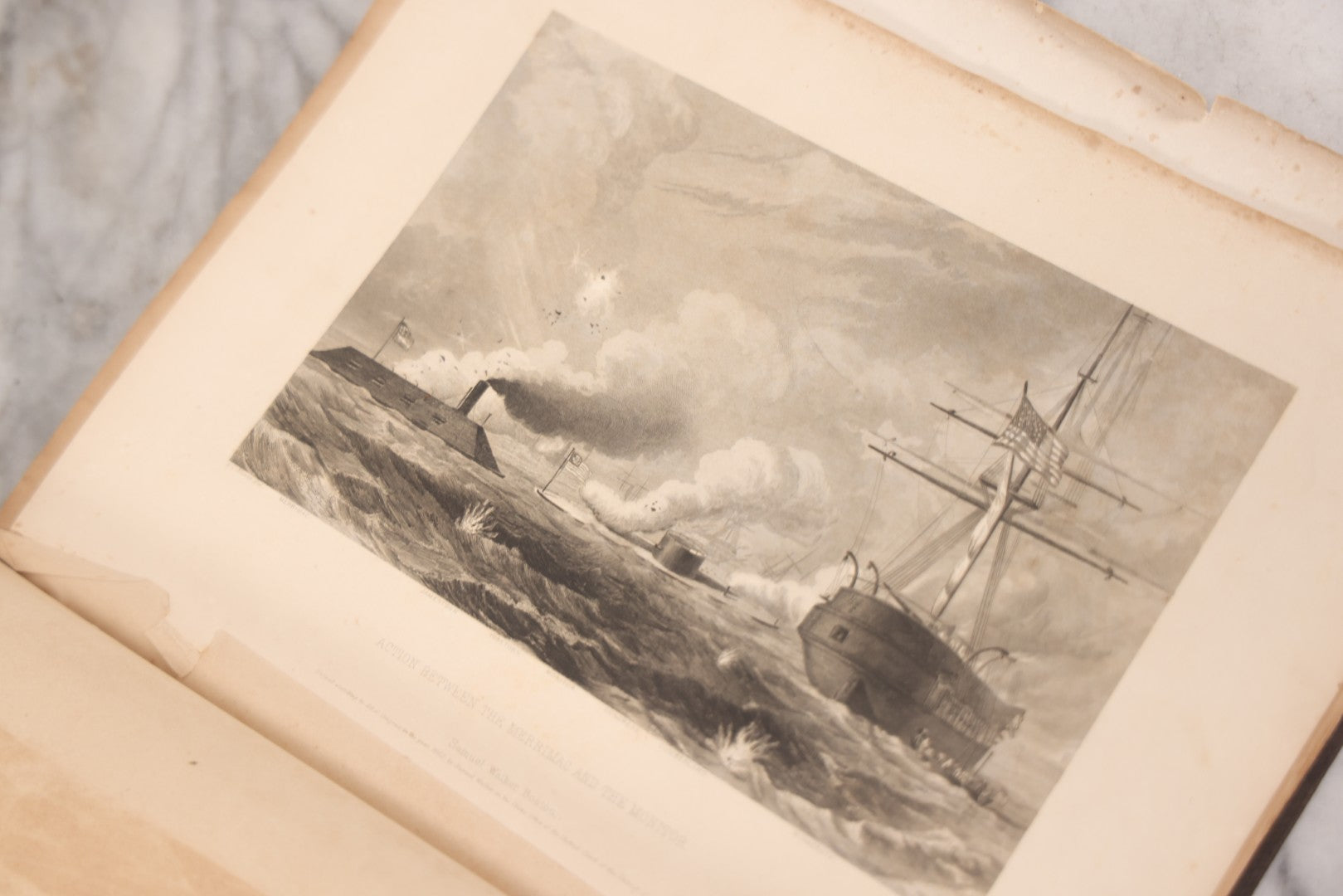 Lot 048 - Antique Salesman's Dummy Subscription Sample Book For "The Southern Rebellion," With Gilded "Specimen" Cover, Dozens Of Engravings By H. Wright Smith, Mostly Of Civil War Military Leaders, Subscriber Ledger