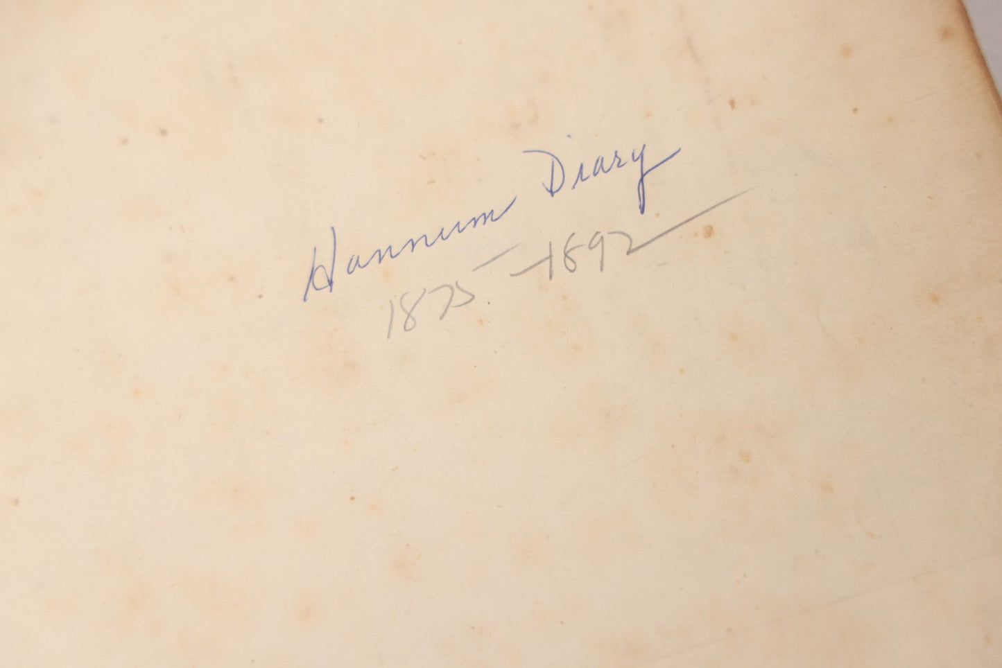 Lot 049 - Antique Ledger, "The People's Comprehensive Diary By Wm. Goodfellow, Ten-Year Book," Printed 1874 By Truair, Smith & Co., Syracuse, Ny, With Handwritten Entries 1875–1892 Logging Daily Occupations, Purchases, Bills, And Cash Paid