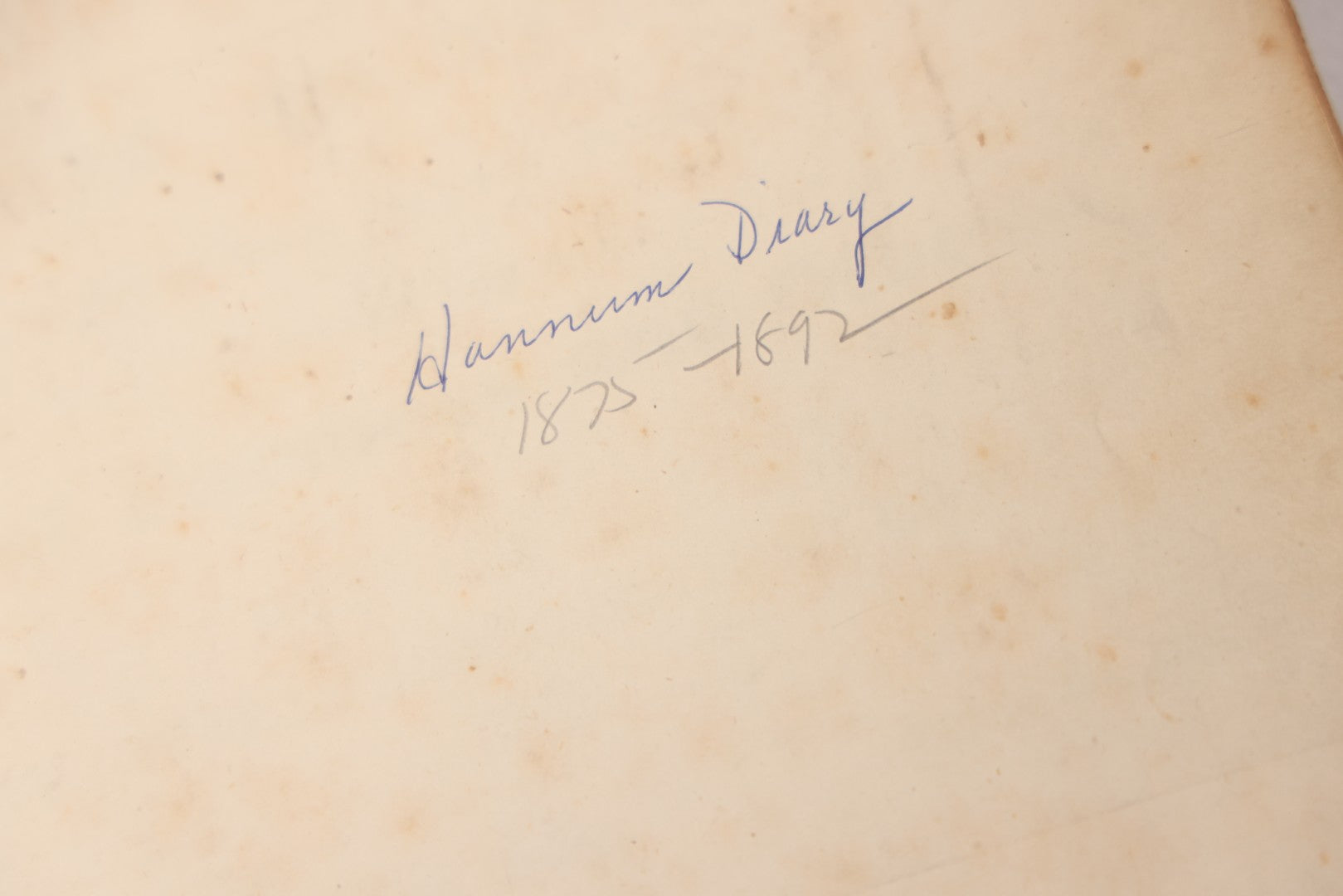 Lot 049 - Antique Ledger, "The People's Comprehensive Diary By Wm. Goodfellow, Ten-Year Book," Printed 1874 By Truair, Smith & Co., Syracuse, Ny, With Handwritten Entries 1875–1892 Logging Daily Occupations, Purchases, Bills, And Cash Paid