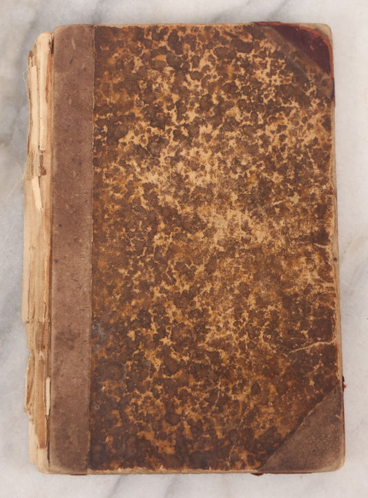 Lot 051 - Antique Handwritten Book, "Records Of The Frederic T. Greenhalge Debating Society," 1898–1899, Containing Constitution, Membership Signatures, Minutes, Debate Topics & Mock Trials, School Debate Club, Binding Loose, Spine Cover Missing